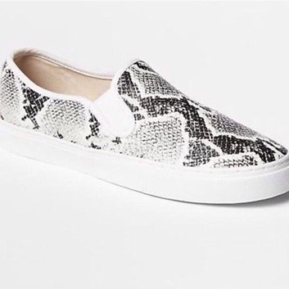 Gap Snakeskin Slip On Sneakers